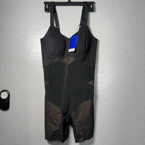 HoneyLove Mid-Thigh Bodysuit, Runway, XL